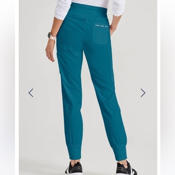 Barco Scrubs Greys Anatomy 7 Pocket Carly Jogger Bahama - MT - Picture 2 of 4